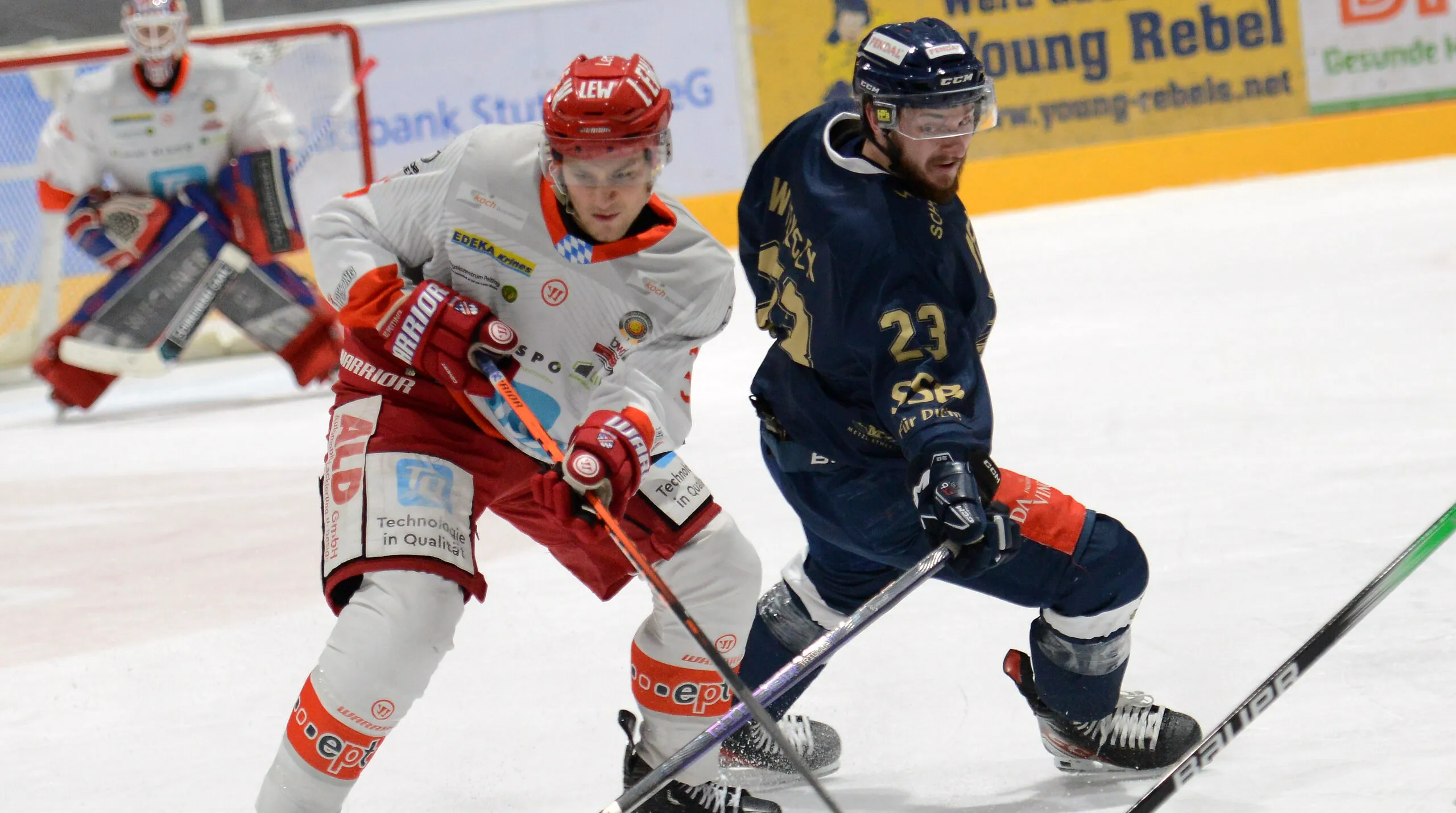 Titelbild Stuttgart Rebels bei Brassard-Gala in Peiting ohne Chance