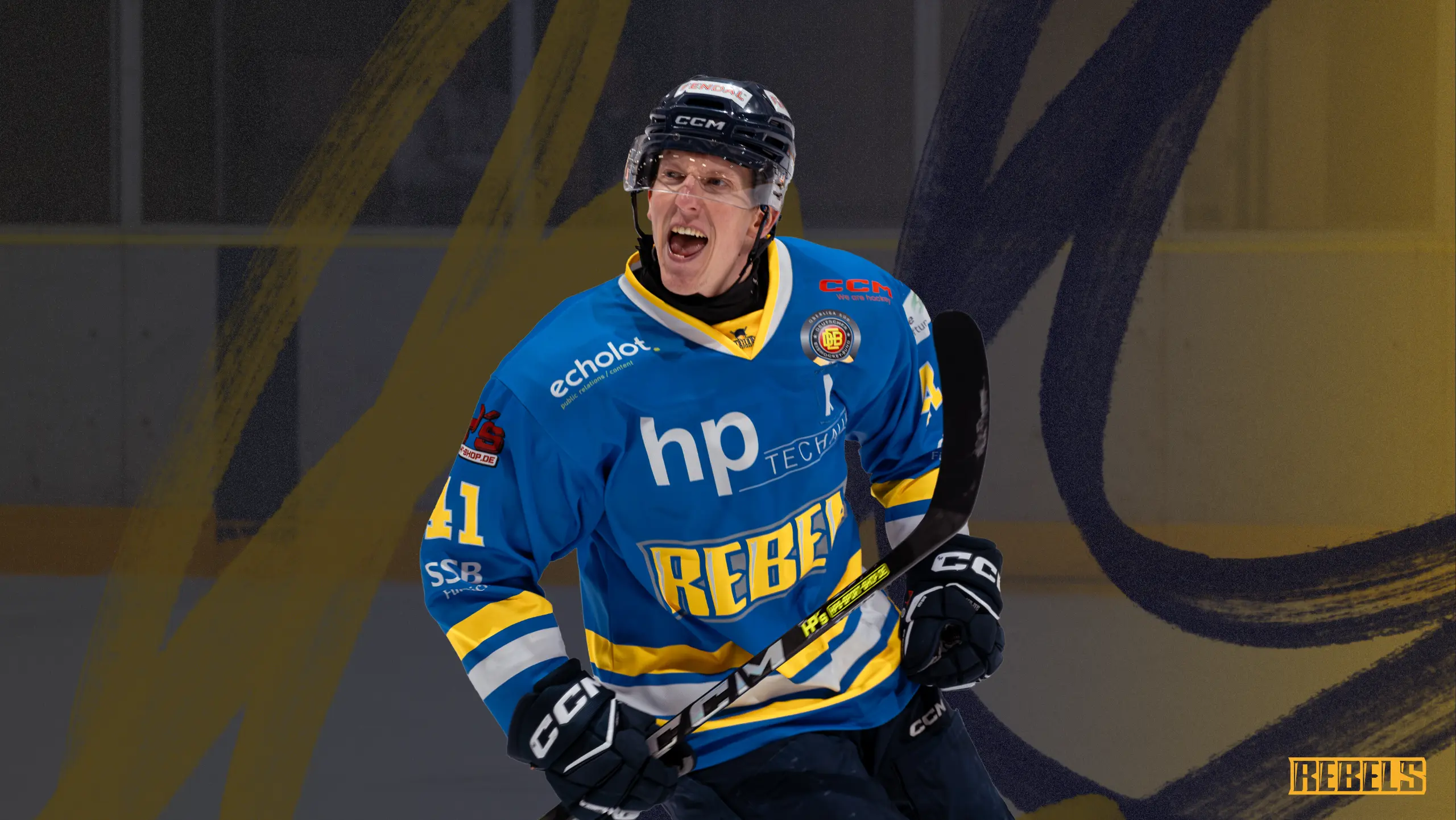 Titelbild Kraftakt in Erding: Rebels siegen in der Overtime mit 6:5