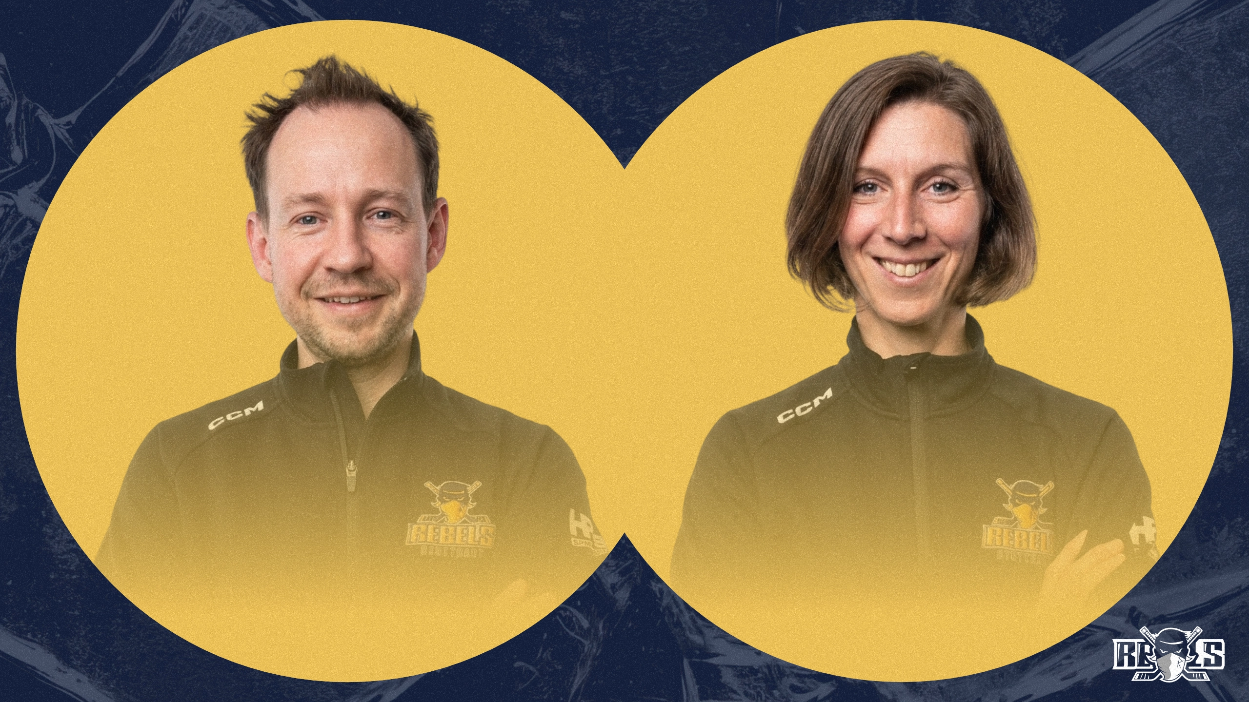 Titelbild Kathrin und Christian Eickelpasch bleiben Physiotherapeuten der Stuttgart Rebels